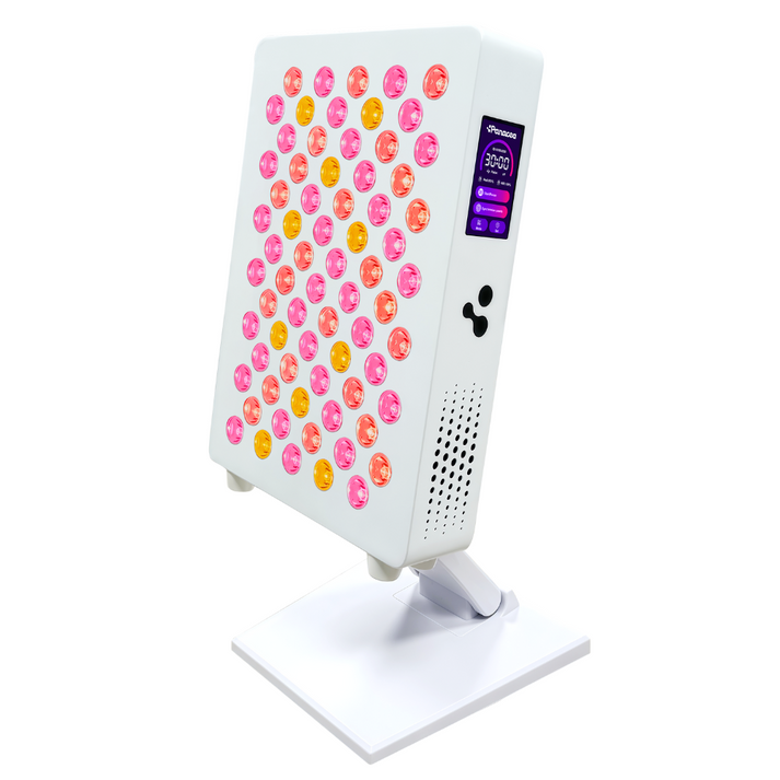 Panacea Rotlichttherapie-Lampe ATP Pro 350 - 70×5W LED - 31.8×22×6 cm - Weiß