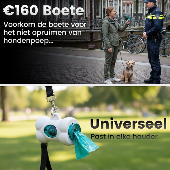 Dog Poop Bags Breakable - 600 Stück Hundekotbeutel - Lavendel Poop Bags - Hundekotbeutel - Katzen- und Hundekot