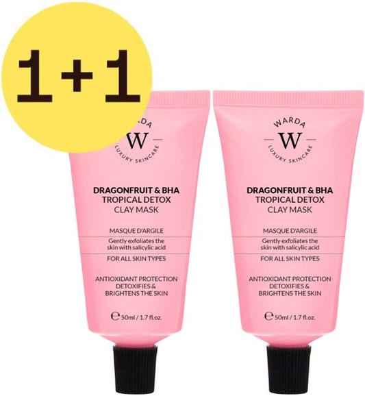 ESTRAGONFRUCHT & BHA TROPISCHE DETOX-TON-MASKE