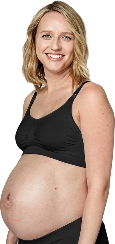 Medela Keep Cool Still-BH – Größe XXL – Schwarz