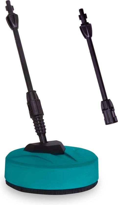 VONROC Terrassenreiniger - mit Oberflächenreiniger - Inkl. 2 Verlängerungen | NUR PASSEND FÜR V14, V18, V22 & V25 VONROC Hochdruckreiniger