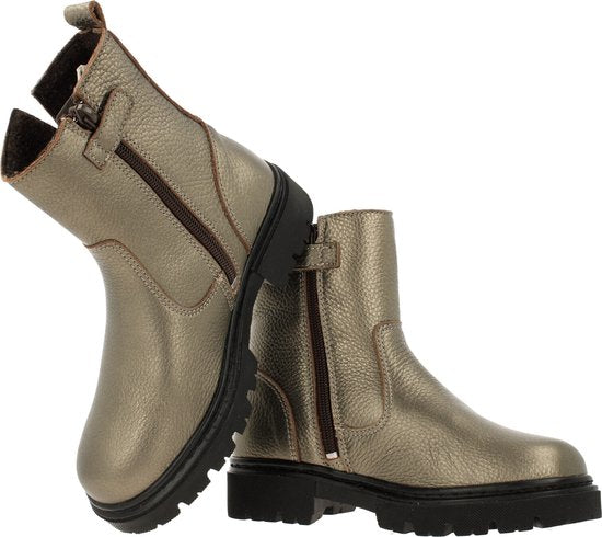 Bullboxer - Chelsea-Stiefel - Frau - Gold - Größe 34 - Stiefel
