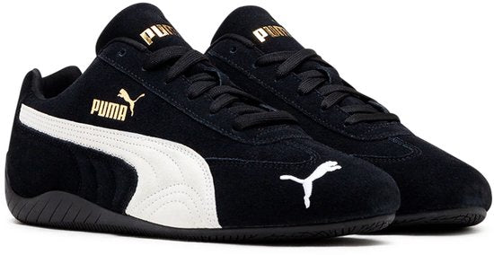 PUMA – Speedcat OG Sneaker aus Wildleder, schwarz