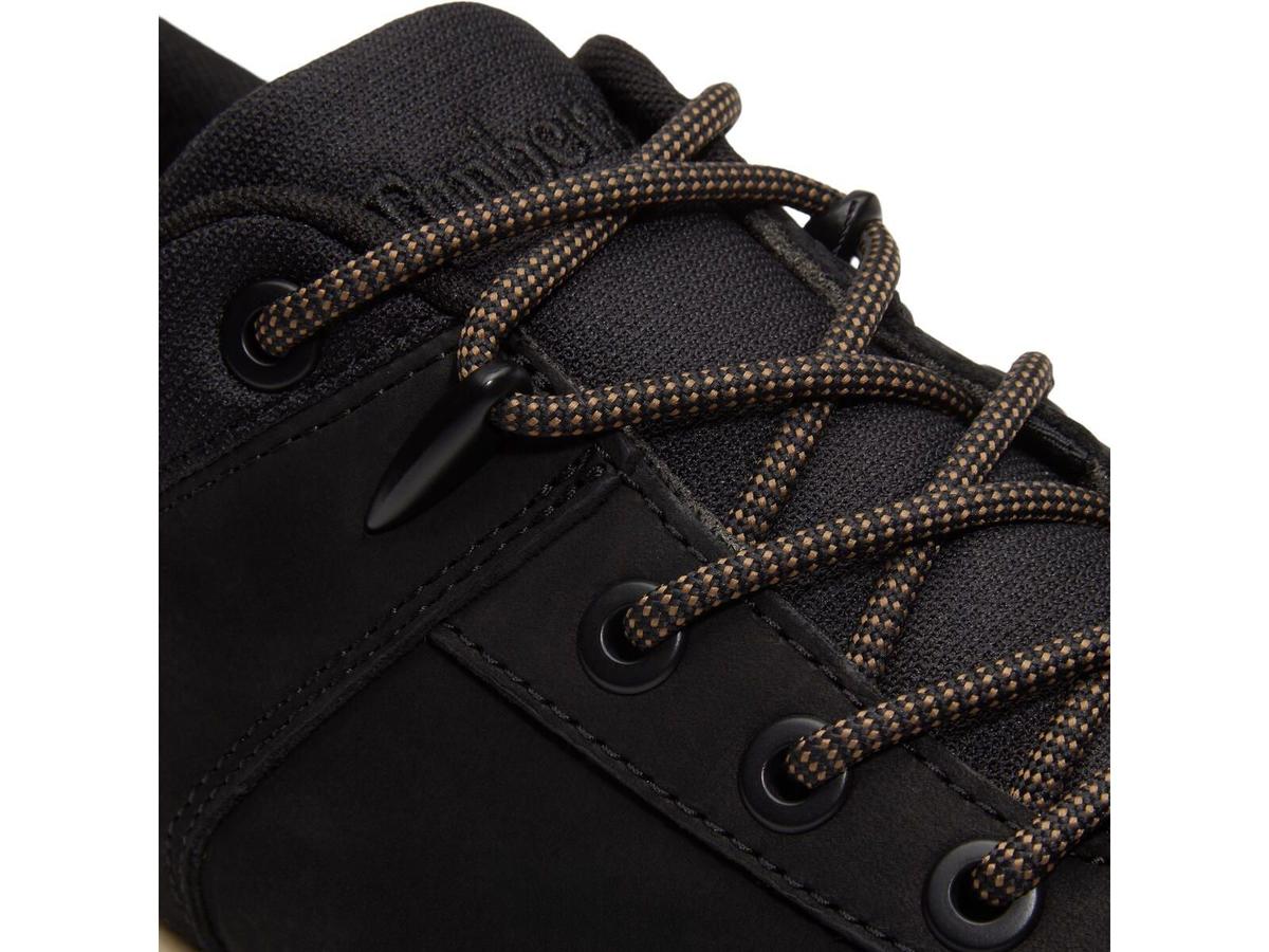 Timberland Sprint Low Schnürsneaker – Schwarz, Nubuk – Größe 45,0