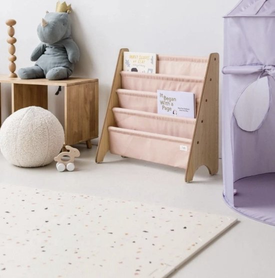NilaFee™ – Luxuriöse Spielmatte – Schaumstoff – Baby – Spielteppich – Krabbelmatte – 180 x 120 x 1,5 cm – Puzzlematte – Aufbewahrungstasche – Classic Weiß