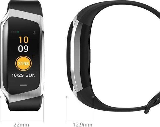 Schrittzähler - Luxus - Activity Tracker - Herzfrequenzmesser - Blutdruckmesser - Smartwatch - Bluetooth - Uhr - Herren - Damen