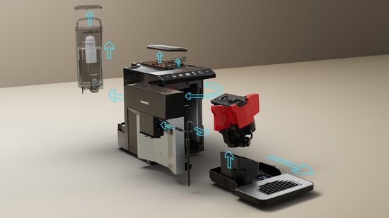 Siemens EQ500 TP511R01 - Vollautomatische Espressomaschine - Hellsilber