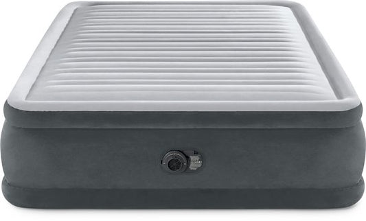 Intex Queen Comfort-Plush Luftbett mit eingebauter Pumpe - 203x152x46 cm