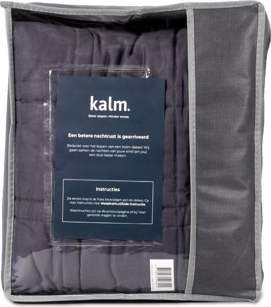 Kalm Beschwerungsdecke 8 KG - Bio-Baumwolle - Beschwerungsdecke - Anti Stress