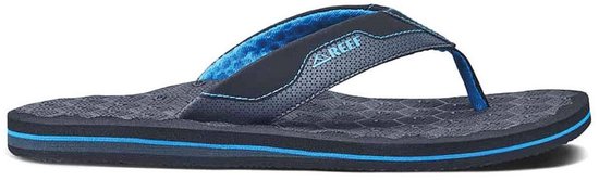 Reef The Ripper Herren-Flip-Flops – Schwarz/Blau – Größe 43