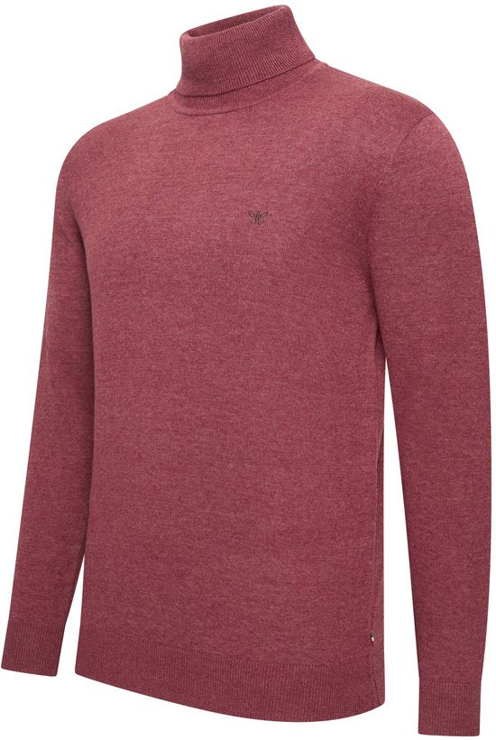 Cappuccino Italia – Herrenpullover „Trento“ – Rot – Größe XL