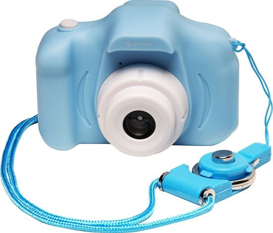 Denver Kinderkamera Full HD - Selfie-Kamera - 40MP - Digitalkamera Kinder - Foto und Video - Spiele - KCA1340 - Blau