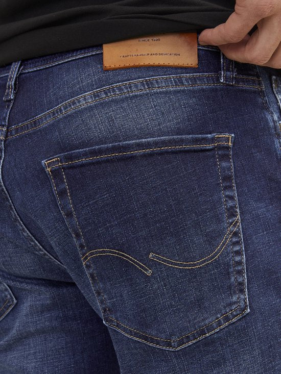 JACK&JONES JJICLARK JJORIGINAL JOS 278 Herren-Slim-Fit-Jeans – Größe 42