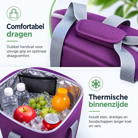 Playmarket Kühltasche – 22,3 Liter – Tiefviolett