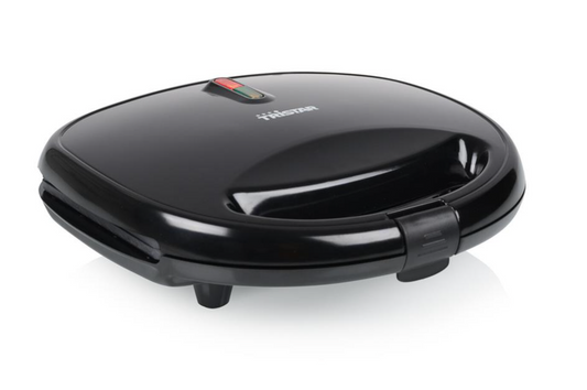 Tristar Sandwichmaker 750 W – Antihaftbeschichtung – Cool-Touch-Griff – 21,5 x 12 cm – Schwarz