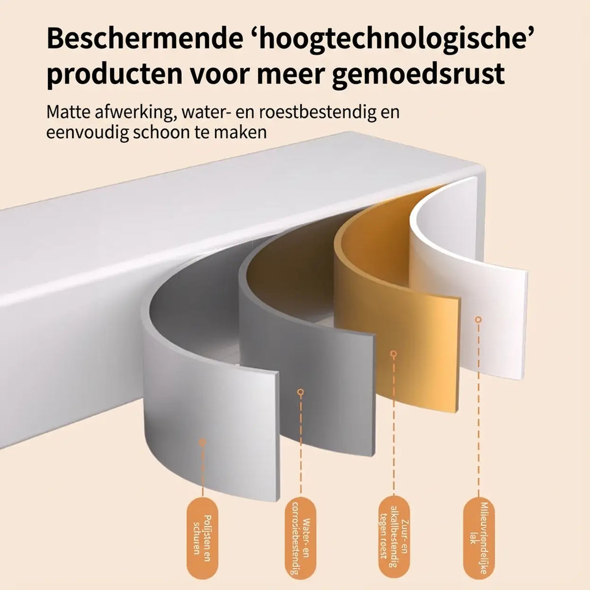 J.ZAO Zusammenklappbarer Küchenwagen – 30 × 45 × 77 cm – Weiß – 3 Ebenen – Rollbar und montagefrei