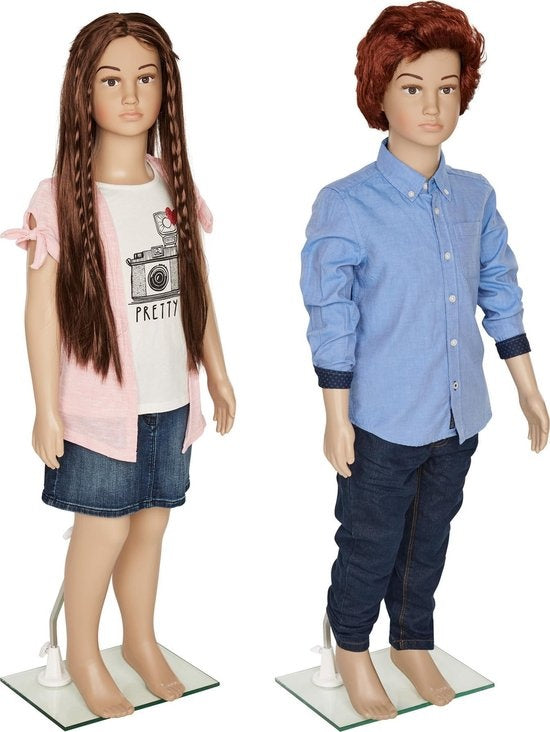 tectake - Schaufensterpuppe Mannequin Modell "Kind" - zerlegbar - 402664