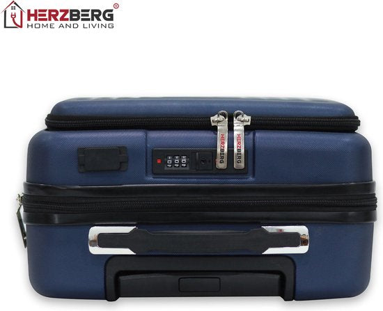 Herzberg Travel HG-8065BLU: Kabinentasche - Blau