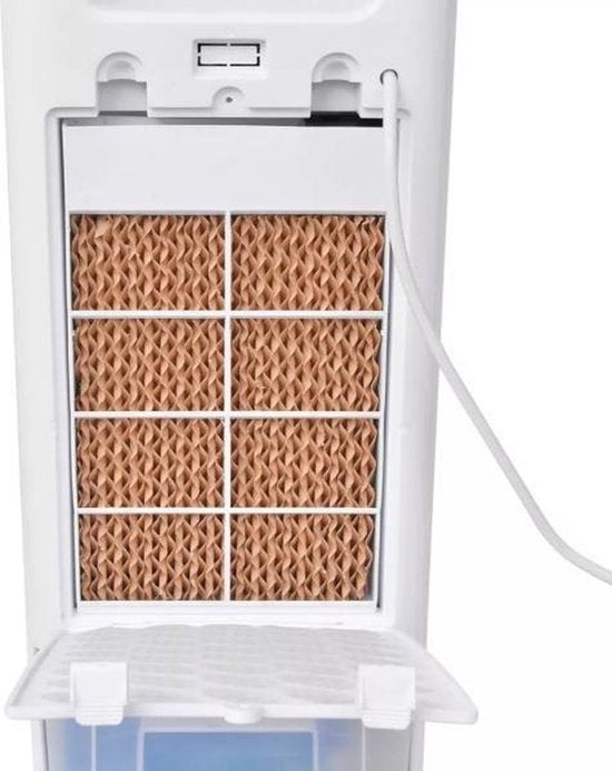 Excellent Electrics Aircooler - Luftkühler - 3.5L- 80 Watt - Flüsterleise - 3 Einstellungen - Mit Kühlelementen