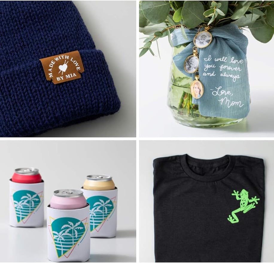 Cricut EasyPress Mini Heißpresse 10,5 x 8,6 cm – Kompakte Heißpresse – Blau – Für Thermotransfers und kleine Projekte