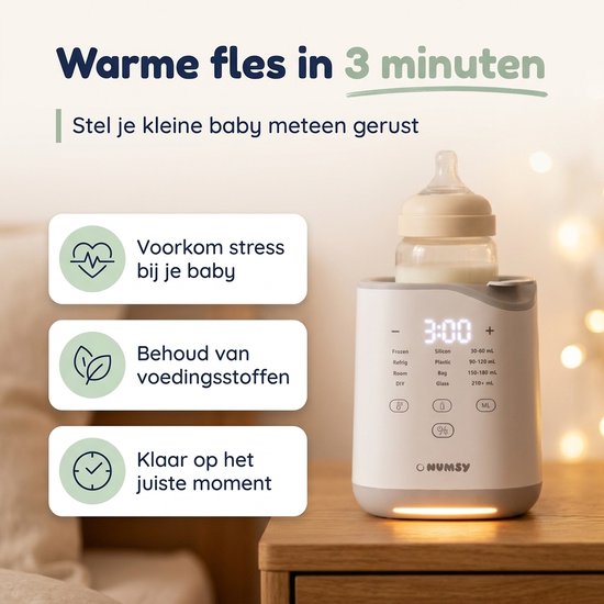 Numsy HeatPod Pro Flaschenwärmer – Milchwärmer