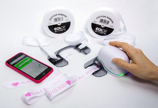 Textstempel Colop E-Mark Bandführer 15/25mm Set | Stück zu 1 Beutel