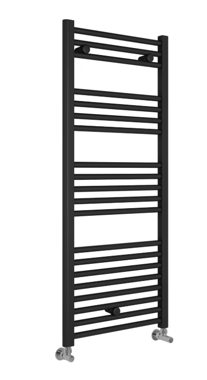 Sanivesk Lima Flachheizkörper 119x60 cm - 580 Watt - schwarz