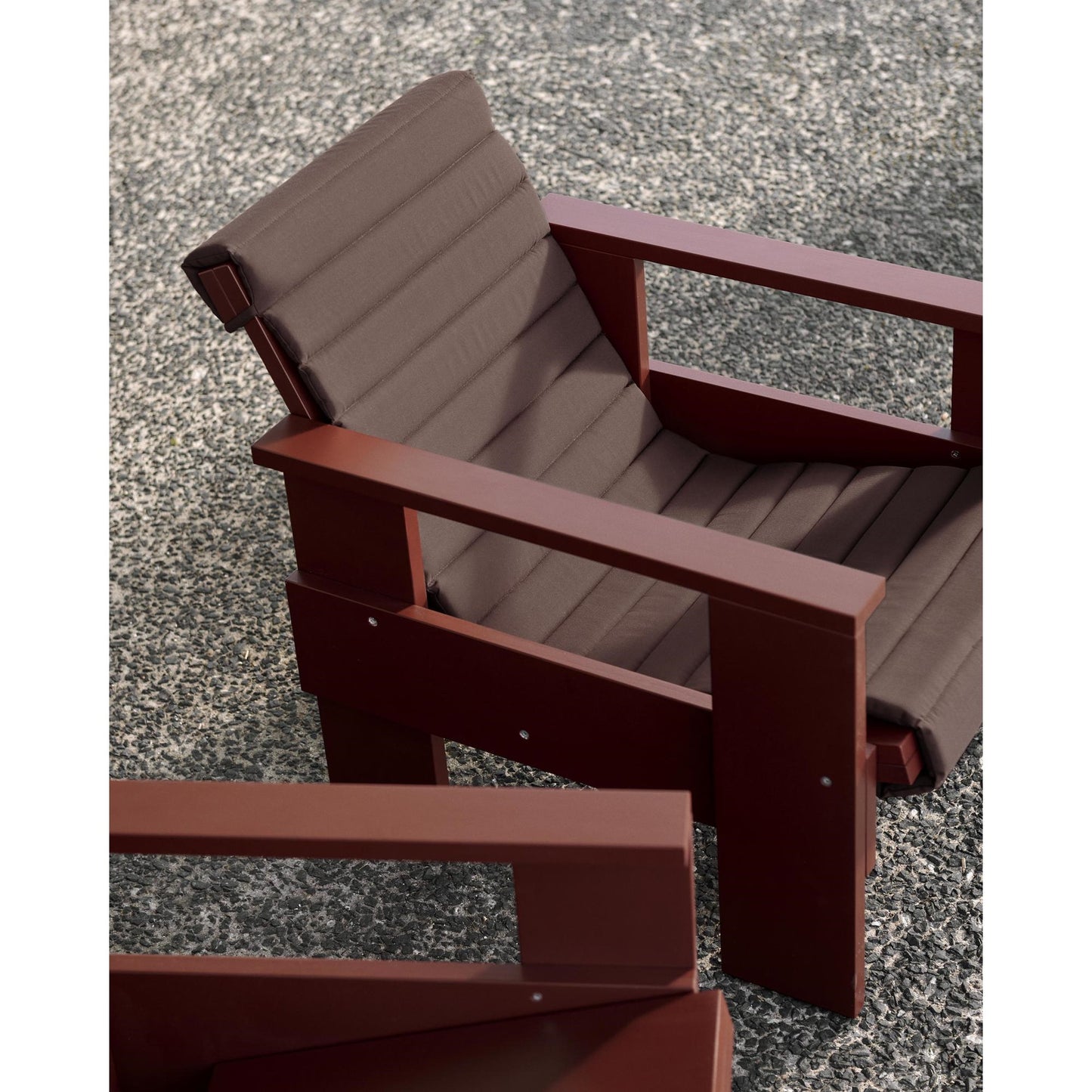 HAY Crate Sessel 64,5x58x77 cm - Eisenrot - Design by Rietveld Originals