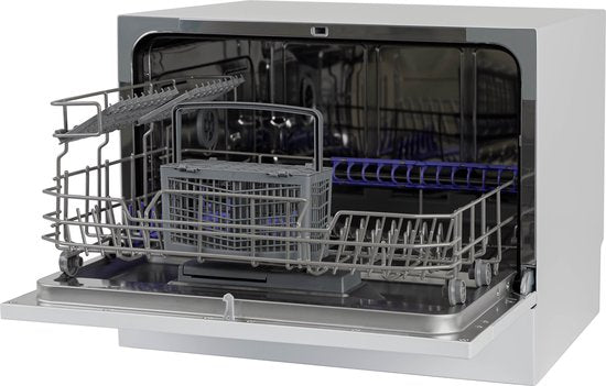 Tomado - TDW5501W - Mini-Geschirrspüler - Freistehend - 6 Gedecke - 5 Programme - Energieklasse D - Weiß