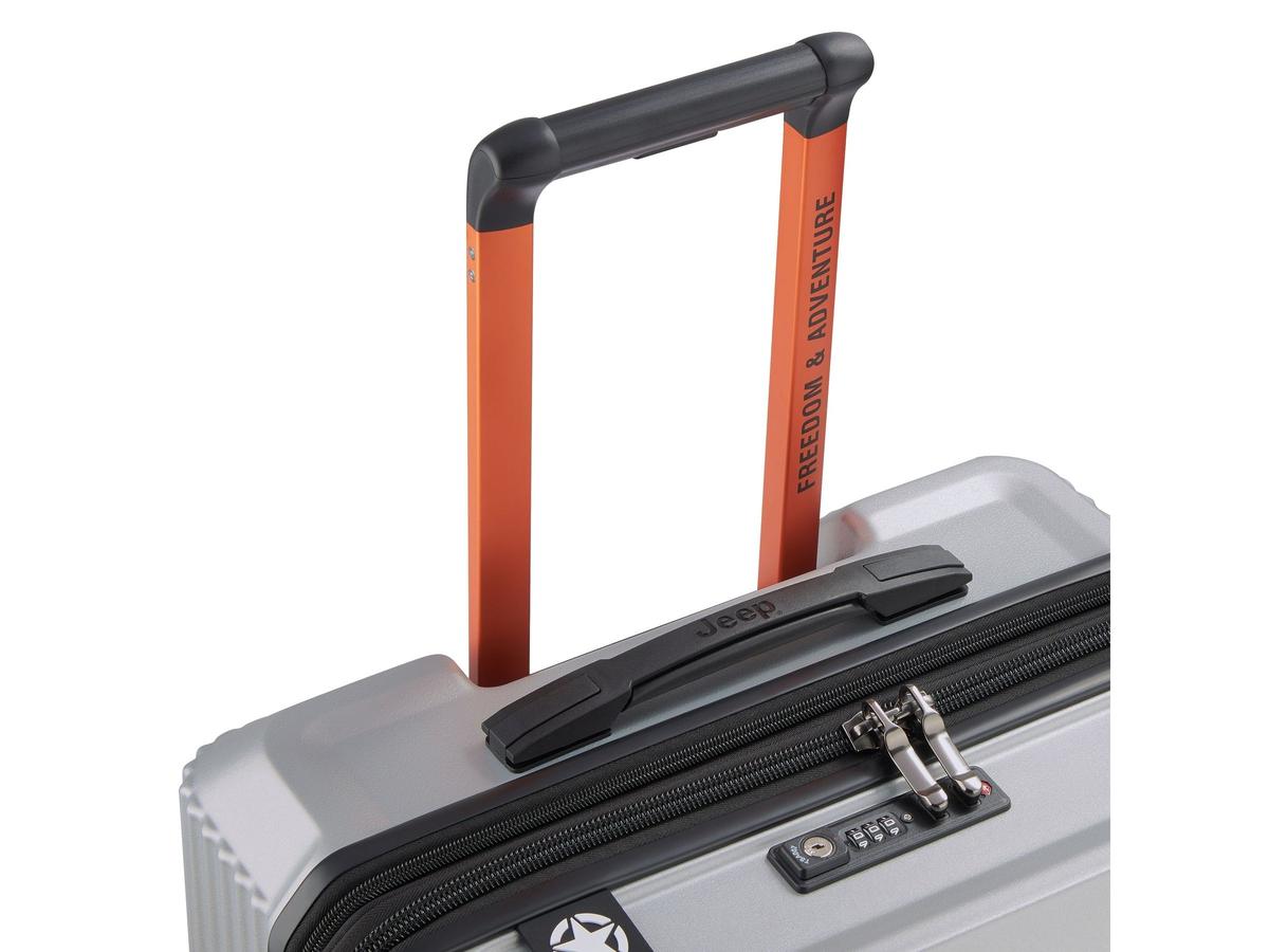 Jeep Trolley – Ausziehbar – Größe M – 69 cm Silber