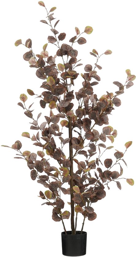 Mica Decorations Eukalyptus-Kunstpflanze im Blumentopf – H 150 x Ø 30 cm – Bronze