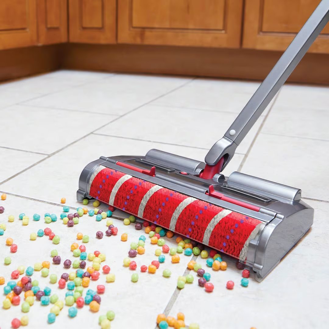 Livington Voom Kabelloser Turbo-Staubbesen – Mikroborsten-Technologie – Kraftvolle Reinigung – Flexibler Griff