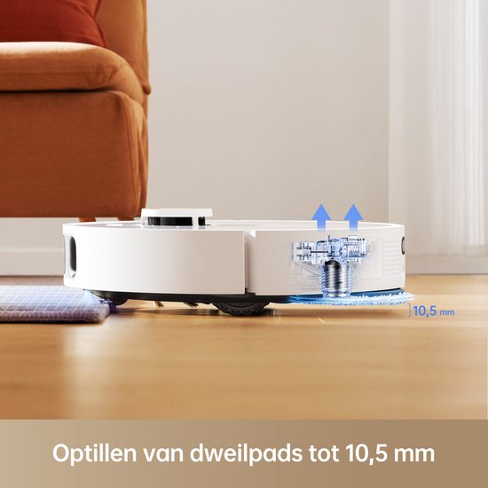 Dreame L10s Pro Ultra Heat – Roboterstaubsauger mit Heißwasser-Wischfunktion – Objekterkennung und -ausweichen