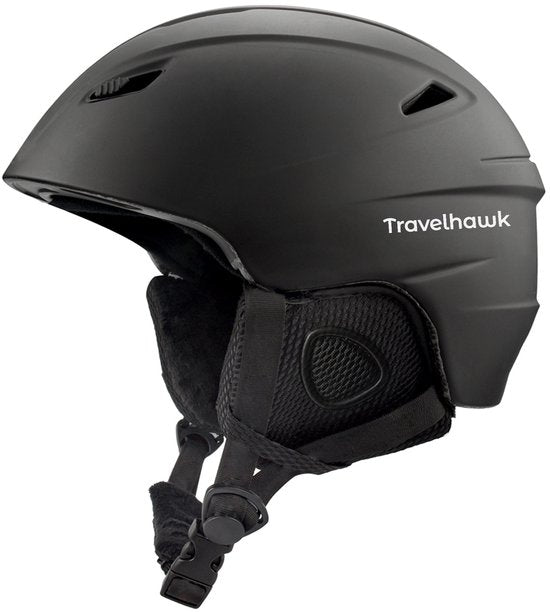 Travelhawk Skihelm - Snowboardhelm - Skihelm - Unisex - Schwarz - S