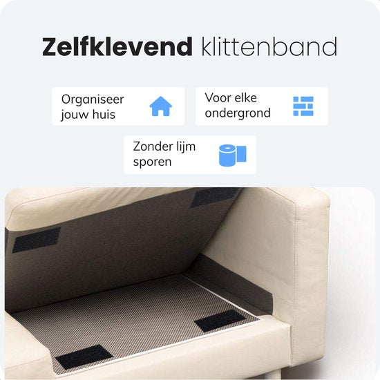 Luft Velcro Sewable - 10 Stück - 5x10cm - Klettverschluss - Klettband - Band