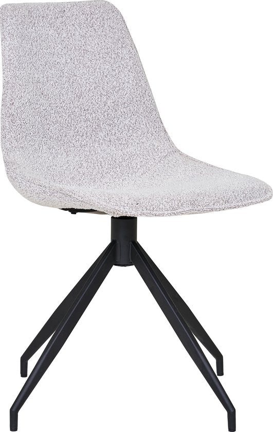 House Nordic Esszimmerstuhl Monaco Swivel Bouclé Sand