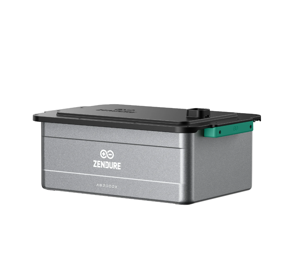 Zendure AB3000X SolarFlow Erweiterungsakku 2,88 kWh – Grau – LiFePO4-Heimakku