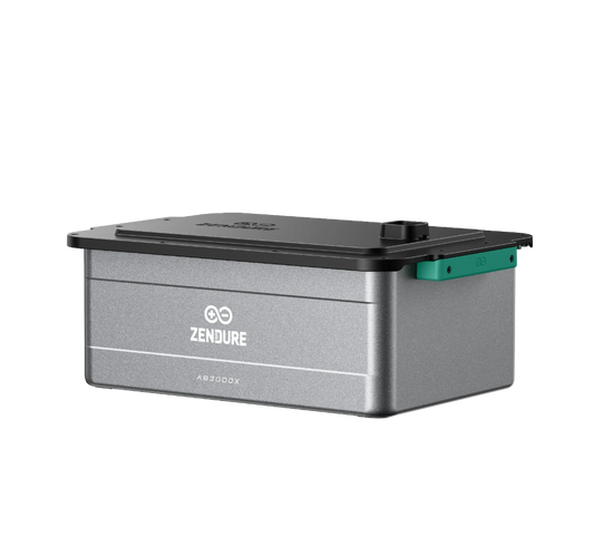 Zendure AB3000X SolarFlow Erweiterungsakku 2,88 kWh – Grau – LiFePO4-Heimakku