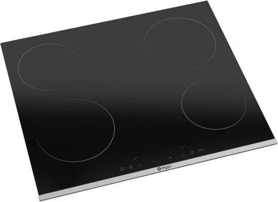 Wiggo WH-E614G(B) – Einbau-Induktionskochfeld – 60 cm – 4 Kochzonen – Schieberegler – 1-phasig, ohne Stecker – 5 Jahre Garantie – Schwarz