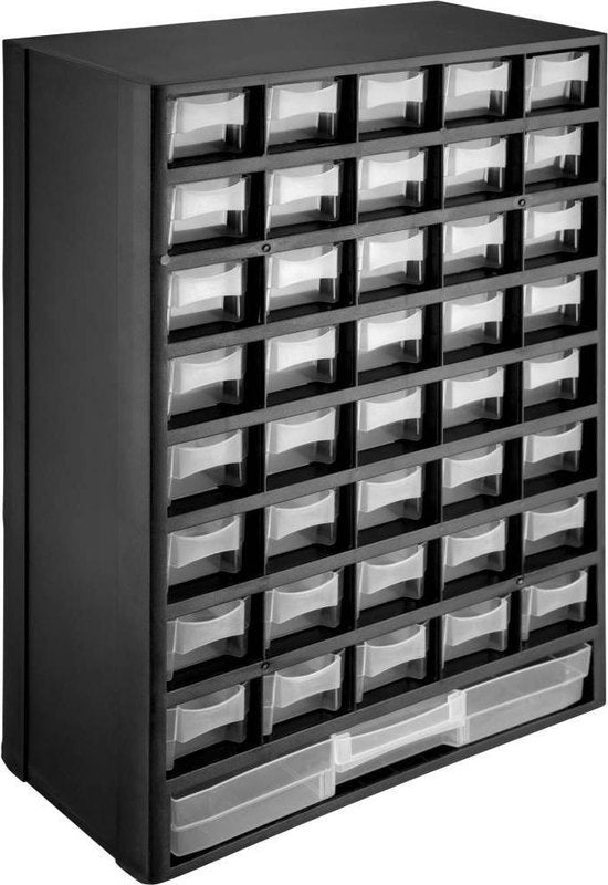 tectake - Sortimentsschrank für Kleinteilelagersystem Schubladenschrank - 402873