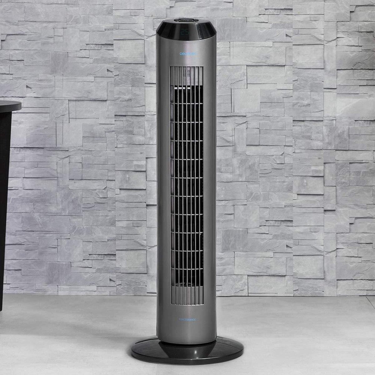 Cecotec Turmventilator 8190 - EnergySilence - Skyline Ionic - 96 cm hoch - Schwarz