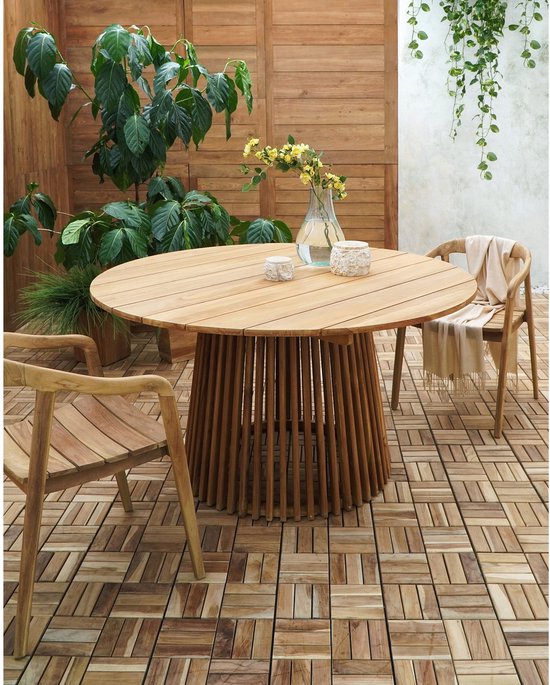 Haus Nordic Esstisch Lorca - Teak - Natur - 120cm