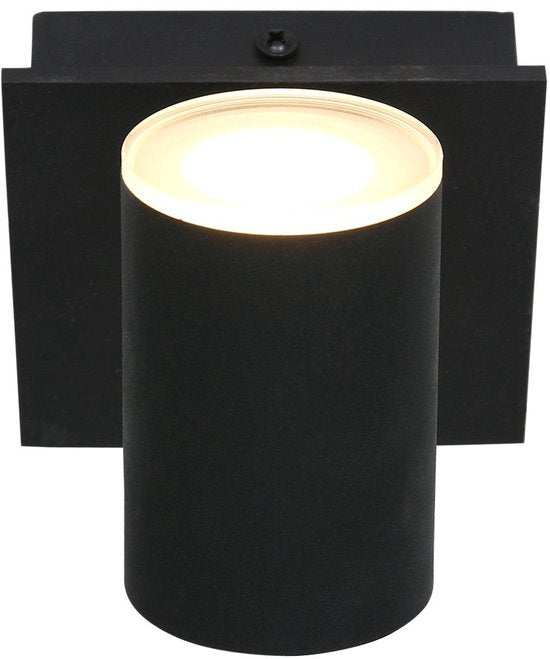 Deckenleuchte Steinhauer Points Noirs 3059ZW Schwarz – dreh- und neigbar, aus Metall und Kunststoff, inklusive Leuchtmittel, für den Innenbereich geeignet