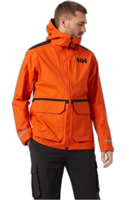 Helly Hansen Jacke - Stylisch und funktionell - Größe S - Orange - Unisex