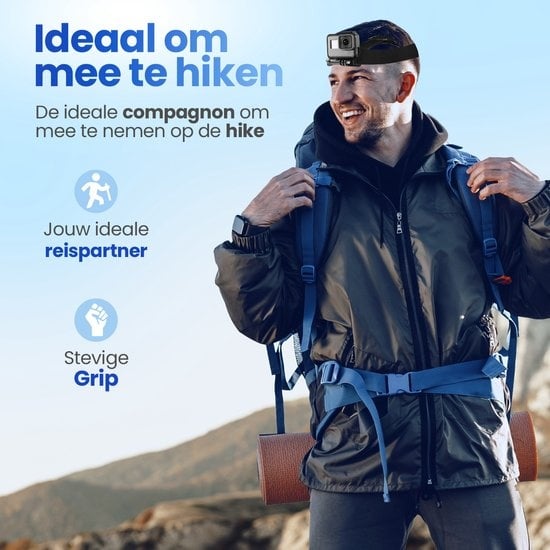 GarpexÂ® Adjustable Head Strap - Universalhalterung für verschiedene Action-Kameras