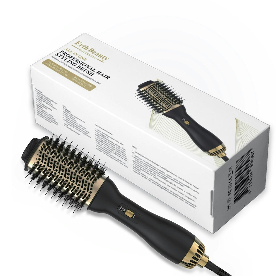 ERTH SKINCARE All-in-One Profi-Haarstyling-Bürste