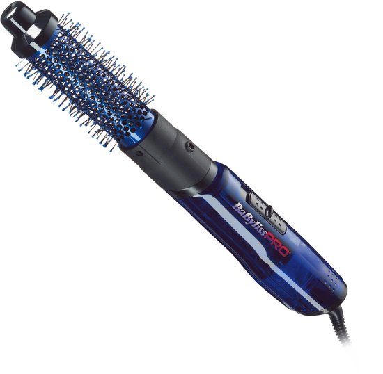 BaBylissPRO Föhnbürste – 34 mm – AirStyler – 700 W – 2 Geschwindigkeitsstufen – Lockenbürste – Blau