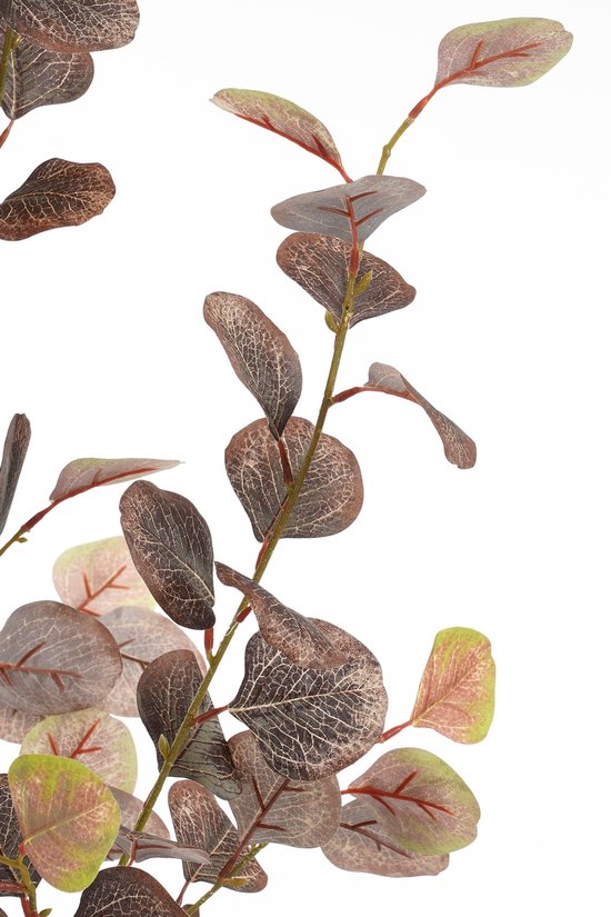 Mica Decorations Eukalyptus-Kunstpflanze im Blumentopf – H 150 x Ø 30 cm – Bronze