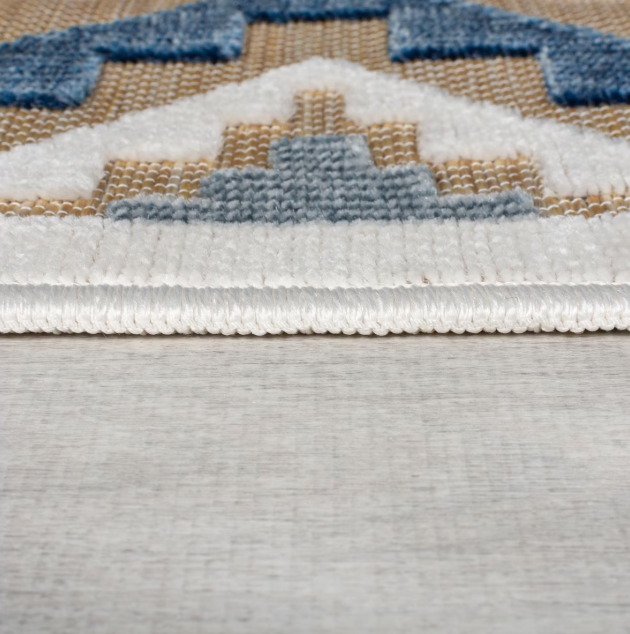 Flair Rugs Plaza Zion Outdoor-Teppich Grau - 160 x 230 cm