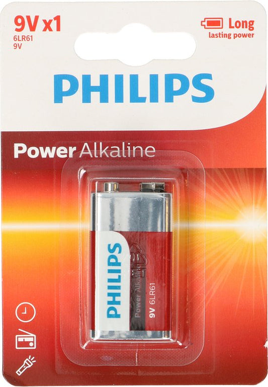 Philips 6LR61P1B - 9V E Batterie - 1 Stück